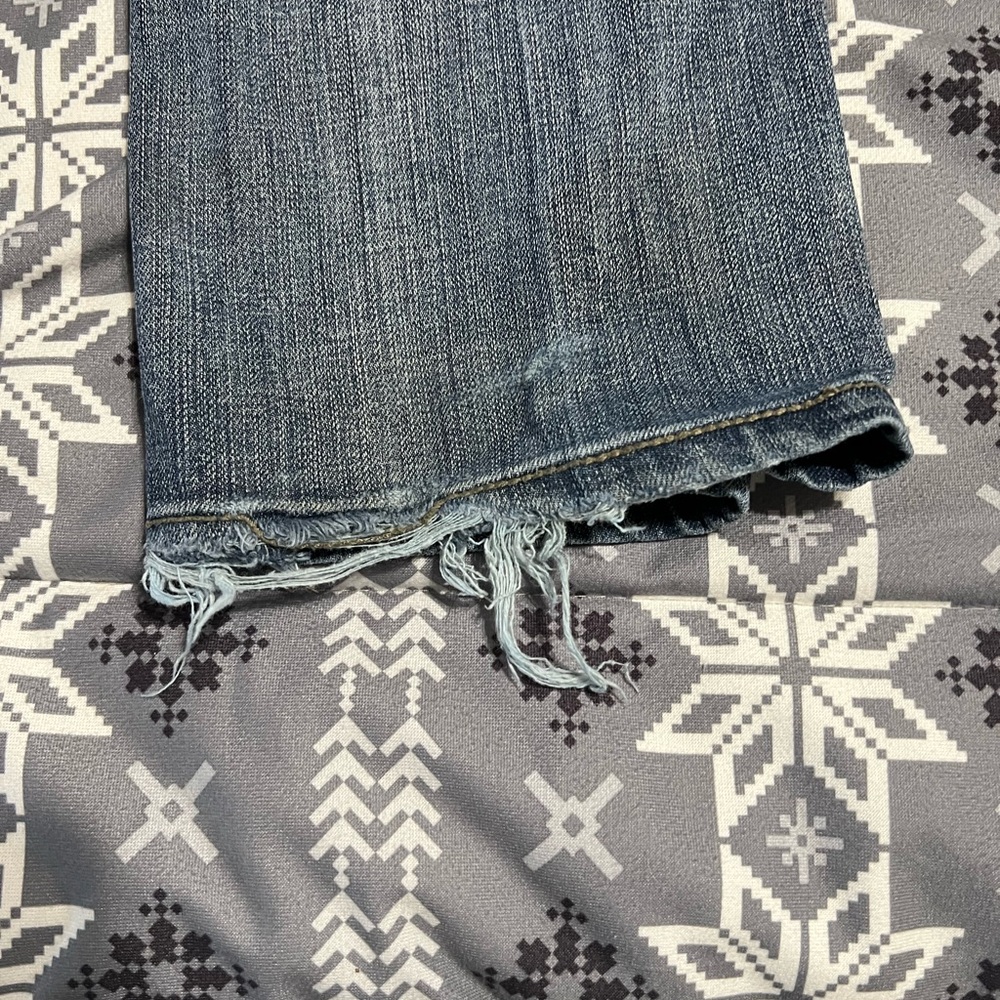 Wrangler Women's Straight Leg Blue Jeans - Picture 8 of 9